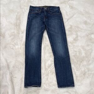 American Eagle Outfitters Blue Straight-Leg Jeans Timeless Design